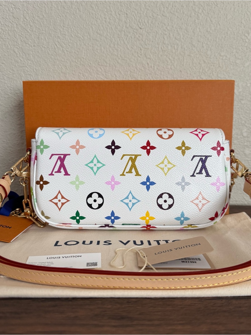 ❌SOLD❌LOUIS VUITTON 2026 Limited Edition Murakami Anniversary Ivy Two Way Bag - Picture 7 of 9